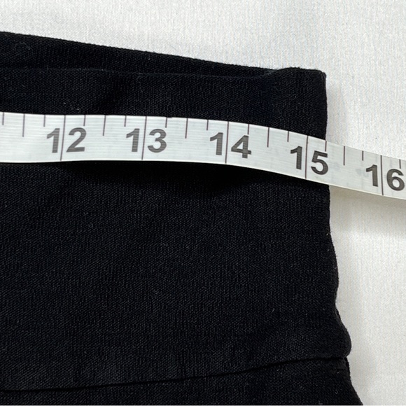 Vintage Eileen Fisher Black Knit Skirt Size Small - Picture 5 of 11